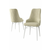HANAH HOME Set 4 stolice Neta Cream White