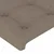 Vidaxl LED posteljno vzglavje taupe 80x5x78/88 cm blago