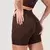 GymBeam Women‘s NEO Seamless Shorts Mocha