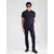 TOMMY HILFIGER Majica mornarska/burgund/bela