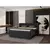 Boxspring Krevet Elodie 160/200 cm , antracit