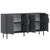Hanah Home Konzolni sto Clara, 150x75x36 cm, Antracit