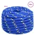 vidaXL Večnamenska uporabna vrv 20 mm 50 m Modra PP