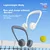 Newmine Bluetooth zvučnik i ventilator PBS002, Beli