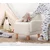 ATELIER DEL SOFA Dečija krilna stolica Cobie Teddy White