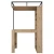 Hanah Home Barski sto JA117-3173, 120x55.6x198.8 cm, Orah