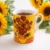 Porcelanasta skodelica Vincent van Gogh Sončnice, luksuzno darilo