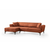 ATELIER DEL SOFA Ugaona garnitura Hamlet Left Tile Red