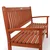 Vrtna klop MAXIMA, 152x55x90cm, naravno rjava Casaria