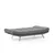 Atelier del Sofa Trosed na razvlačenje Misa 200x95x105cm Sivi