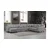Kristal 3+Corner+2 v2 - Light Grey Light Grey Corner Sofa-Bed