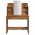 Toaletni stol s ogledalom Staro drvo 96x39x142 cm