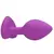 Ouch! Diamond Heart Butt Plug Regular Purple