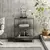 Hanah home Klub sto Lazandos 48x75x31cm Antracit