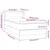 Vidaxl Box spring postelja z vzmetnico temno moder 90x190 cm žamet