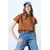 Trend Alacati Stili Ženska bluza Alc-X14615, Smeđa