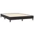 Vidaxl Box spring postelja z vzmetnico črna 160x210 cm žamet