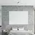 RABALUX Plafonjera negan srebrna
