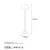 Opviq Podna lampa Mixed 11515, Boja zlata