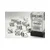 Kockice Chessex - Opaque - White & Black - Dice Block (12) 16mm