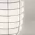 SIRU - Luster na sajli LANTERNA 1xE27/60W/230V, prečnik 32 cm, crna/bela, venecijansko staklo