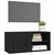 TV ormarići 2 kom crni 80 x 31,5 x 36 cm konstruirano drvo