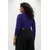 Trendyol Curve Ženska bluza Tbbaw26Af00104, Ljubičasta