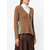 Muller Of Yoshiokubo - pleated back cardigan - women - Neutrals