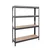 Polica metalna 180x120x45cm 4 police mdf rivet l