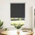 Rolo zavjesa Blackout Black 75x130 cm Širina tkanine 70,7 cm