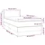 Vidaxl Box spring postelja z vzmetnico črna 90x200 cm blago
