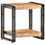 Greatstore Stranska mizica 40x30x40 cm robusten mangov les