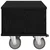 TV stalak Crni hrast 37 x 35 x 35 cm Konstruirano drvo