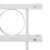 Vidaxl Element Ograje ASSEN Bela 170 x 150 cm Jeklo