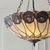 Endon 111872 - Luster na lancu Tiffany HUTCHINSON 3xE27/60W/230V, prečnik 50 cm