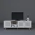 Hanah Home TV Komoda Bohemian 1600-144, 160x56x40 cm, Bela