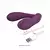 Vibrator za dvostruku stimulaciju Pretty Love Franz, 11cm, Ljubičasti