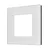 Maclean Stekleni okvir Maclean, enojni, bel, 86x86 mm, MCE730W