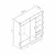 Hanah home Ormar Kale 220x210x52cm Beli