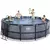 EXIT Toys Frame Pool O 450 x 122 cm vklj. kartušni filter - Black Leather Style
