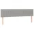 Vidaxl Box spring postelja z vzmetnico svetlo siva 200x200 cm blago