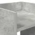 Stalak za biljke s policom Betonsko Siva 30 x 30 x 80 cm