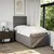 Vidaxl Box spring postelja z vzmetnico taupe 100x200 cm blago