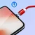 Kaku Magnetic kabel USB/Lightning 3A 1m, rdeča
