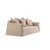 Venture Design Sofa Oskarshamn 3-sedežna 210x99x87 cm rjava