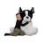 Plush Friends francoski buldog plišast 78 cm sedeč