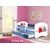 Deciji krevet ACMA II 140x70 F + dusek 6 cm BLUE40