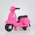 Električna Vespa skuter za decu, Roze