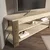 HANAH HOME TV polica Rita White Oud Oak