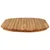 Gornji dio stola 110 x 55 x 3,5 cm Ovalni Čvrsto teak drvo